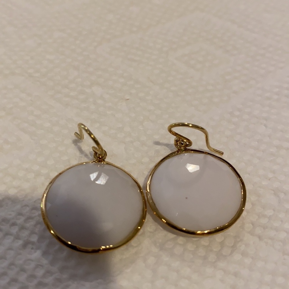 💥2xHP💥 SOLD IPPOLITA LOLLIPOP 18K GOLD QUARTZ EARRINGS - Picture 15 of 16